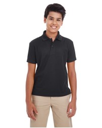 CORE365 88181Y Youth Origin Performance Piqué Polo – 4.1 oz. 100% Polyester | S–XL (Youth)