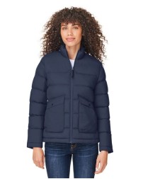 CORE365 CE720W Women's Inspire Puffer Jacket – 1 oz. 100% Nylon Taslon / 290 gsm Fill | XS–3XL