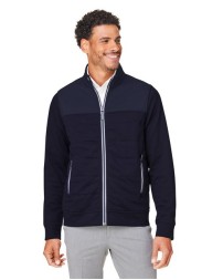 Devon & Jones DG71 New Classics® Club Jacket – Men’s Polyester/Rayon/Spandex Weft Knit Hybrid Performance Jacket | S–4XL