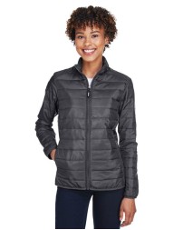 CORE365 CE700W Women's Prevail Packable Puffer Jacket – 1 oz. 100% Polyester Shell / 80 gsm Fill | XS–3XL