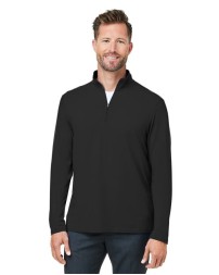 Devon & Jones DG425 Men's Raleigh Stretch Quarter-Zip Pullover – 6 oz. 56/39/5 Cotton/Rayon/Spandex | S–4XL