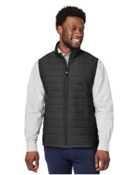 Devon & Jones DG706 New Classics® Charleston Hybrid Vest – Men’s 7 oz. 60/40 Cotton/Poly Interlock Insulated Vest | S–4XL