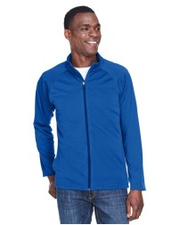 Devon & Jones DG420 Men's Stretch Tech-Shell® Compass Full-Zip Jacket – 6.5 oz. 100% Polyester Double Knit | S–4XL