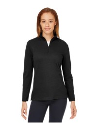 Devon & Jones DG400W Women's New Classics® Performance Quarter-Zip Pullover – 6 oz. 97% SUPIMA® Cotton/3% Spandex | XS–3XL