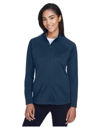 Devon & Jones DG420W Women's Stretch Tech-Shell® Compass Full-Zip Jacket – 6.5 oz. 100% Polyester Double Knit | S–3XL