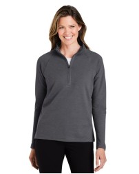 Devon & Jones DG481WZ Women's New Classics® Charleston Quarter-Zip Pullover – 7 oz. 60/40 Cotton/Polyester Interlock | XS–3XL