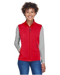 CORE365 CE701W Women's Cruise Two-Layer Fleece Bonded Soft Shell Vest – 8 oz. 96/4 Poly/Spandex | XS–3XL