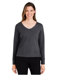 Devon & Jones DG482W Women's New Classics® Charleston Pullover – 7 oz. 60/40 Cotton/Polyester Interlock | S–3XL