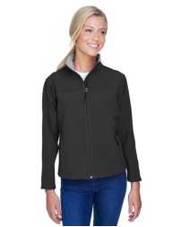 Devon & Jones D995W Women's Soft Shell Jacket – 9.5 oz. 3-Layer 96/4 Poly/Spandex / 1,000 mm Water-Resistant | XS–3XL