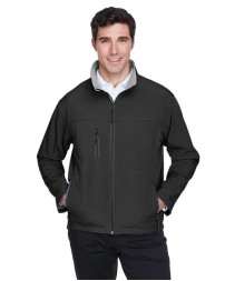 Devon & Jones D995 Men's Soft Shell Jacket – 9.5 oz. 3-Layer 96/4 Poly/Spandex / 1,000 mm Water-Resistant | S–4XL