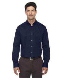 CORE365 88193T Men's Tall Operate Long-Sleeve Twill Dress Shirt – 4.4 oz. 55/45 Cotton/Poly | LT–5XLT