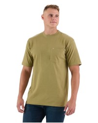 Berne Apparel BSM16 Men's Heavyweight Pocket T-Shirt – 6 oz. 100% Ring-Spun Cotton Men's Short-Sleeve Pocket Tee | Taped Neck, Tagless Label | S–4XL
