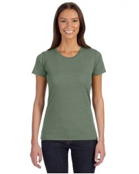 econscious EC3800 Women’s Eco Blend T-Shirt – 4.25 oz. 60/40 Organic Cotton/Recycled Polyester Washed Jersey | Women’s Fit | Heathered