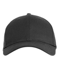 Big Accessories BX020 Twill Cap – 100% Cotton Twill | Structured 6-Panel | Buckram Front | Hook-and-Loop (Velcro) Closure | Sewn Eyelets | OSFM