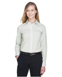 Devon & Jones DG510W Women's Crown Collection® Micro Tattersall Dress Shirt – 3.4 oz. 55/45 Cotton/Poly | S–3XL