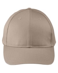Big Accessories BX020SB Structured Snapback Cap – 100% Cotton Twill | Structured 6-Panel | Buckram Front | Snapback Closure | Sewn Eyelets | OSFM