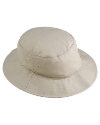 Big Accessories BX003 Crusher Bucket Hat – 100% Brushed Cotton Twill | Two Sewn Side Eyelets | 2