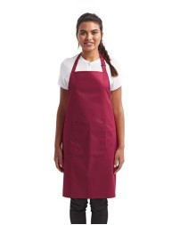 Artisan Collection by Reprime RP154 Recycled Pocket Bib Apron – 5.8 oz. 65/35 Recycled Poly/Cotton | One Size