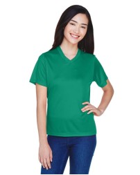Team 365 TT11W Women's Zone Performance T-Shirt – 3.5 oz. 100% Polyester Athletic Tee | XS–4XL