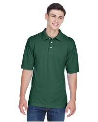 Harriton M265 Men's Easy Blend Polo – 5.6 oz. 65/35 Polyester/Cotton Pique Short-Sleeve Polo | XS–6XL