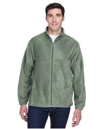 Harriton M990 Full-Zip Fleece – Men's 7.9 oz. 100% Polyester Fleece Jacket | XS–6XL