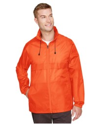 Team 365 TT73 Unisex Zone Protect Lightweight Jacket – 1.77 oz. Polyester Taffeta Water-Resistant Shell | XS–4XL