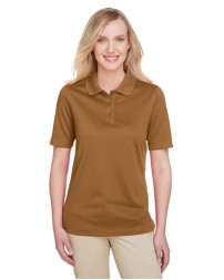 Harriton M348W Women's Advantage Snag Protection Plus Polo – 6.5 oz. 100% Polyester Women's Short-Sleeve Polo | XS–3XL
