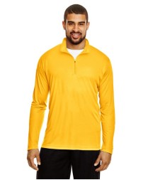 Team 365 TT31 Men's Zone Performance Quarter-Zip Pullover – 3.5 oz. Polyester Interlock | XS–4XL