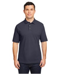 Harriton M200 Men's Pique Polo – 5.9 oz. 100% Ring-Spun Cotton Pique Short-Sleeve Polo | XS–6XL