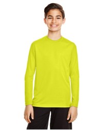 Team 365 TT11YL Youth Zone Performance Long Sleeve T-Shirt – 3.5 oz. Polyester | XS–XL