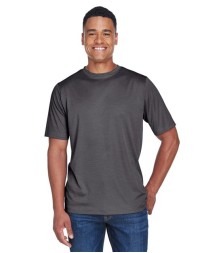 Team 365 TT11H Men's Sonic Heather Performance T-Shirt – 3.5 oz. Polyester Sonic Heather Interlock | XS–4XL