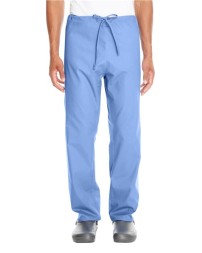 Harriton M898 Restore Scrub Pants – Unisex 4.9 oz. 55/45 Cotton/Polyester Poplin Drawstring Scrub Pants