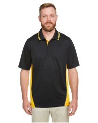 Harriton M386 Men's Flash Snag Protection Plus IL Colorblock Polo – 6.5 oz. 100% Polyester Colorblock Polo | S–6XL