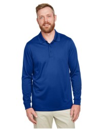 Harriton M348L Men's Advantage Snag Protection Plus IL Long Sleeve Polo – 6.5 oz. 100% Polyester | S–6XL