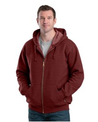 Berne Apparel SZ413 Men's Heritage Full-Zip Hooded Sweatshirt – 9 oz. 52/48 Cotton/Poly Fleece Full-Zip Hoodie | Unlined | Brass Front Zipper | S–4XL