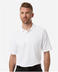 Harriton M105T Men's Tall Maverick CVC Pique Polo – 5 oz. 60/40 Cotton/Poly Pique Tall Polo