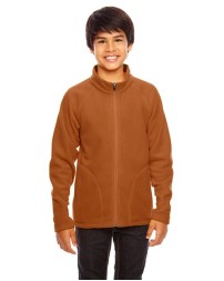 Team 365 TT90Y Youth Campus Microfleece Jacket – 6 oz. 100% Polyester Microfleece | S–XL