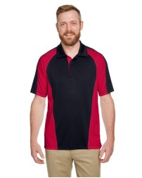 Harriton M385 Men's Advantage Snag Protection Plus IL Colorblock Polo – 6.5 oz. 100% Polyester Colorblock Polo | S–6XL