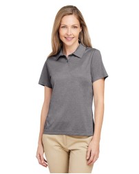Team 365 TT51HW Women's Zone Sonic Heather Performance Polo – 3.5 oz. Sonic Heather Polyester | XS–3XL