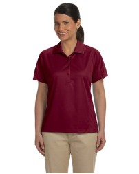 Harriton M374W Women's Polytech Mesh Insert Polo – 3.8 oz. 100% Polyester Women's Short-Sleeve Polo