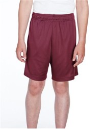 Team 365 TT11SHY Youth Zone Performance Shorts – 3.5 oz. Polyester Athletic Shorts | S–XL