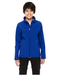 Team 365 TT80Y Youth Leader Soft Shell Jacket – 9 oz. 96/4 Polyester/Spandex Soft Shell | S–XL