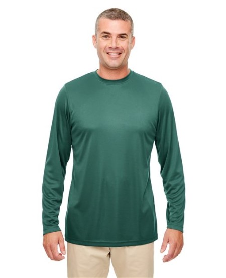 UltraClub 8622 Cool & Dry Performance Long Sleeve T-Shirt – Men's 4 oz. 100% Polyester | S–6XL