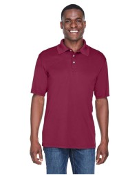 UltraClub 8425 Cool & Dry Sport Performance Interlock Polo – Men's 4 oz. Micro-Polyester Polo | S–6XL