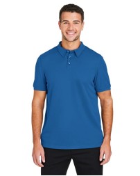 North End NE112 Men's Express Tech Performance Polo – 6 oz. 100% Recycled Polyester Coolcore® Pique, UPF 50+, Thermal Reg.