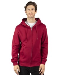 Threadfast Apparel 320Z Unisex Fleece Full-Zip Hooded Sweatshirt – 8.5 oz. Cotton/Recycled Polyester | XS–4XL