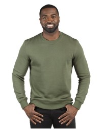 Threadfast Apparel 320C Unisex Ultimate Crewneck Sweatshirt – 8.5 oz. 65/25/10 Cotton/Recycled Polyester/Polyester | XS–4XL