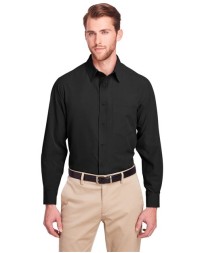 UltraClub UC500 Bradley Performance Woven Shirt – Men's 4.7 oz. 92/8 Polyester/Spandex Stretch Woven | M–3XL