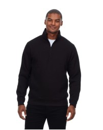 Threadfast Apparel 320Q Unisex Ultimate Fleece Quarter-Zip Sweatshirt – 8.5 oz. 65/25/10 Cotton/Recycled Poly | XS–4XL
