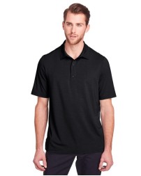 North End NE100 Men's JAQ Snap-Up Stretch Performance Polo – 5.3 oz. 69/26/5 Poly/Lyocell/Spandex, Metal Snap | Multiple Colors